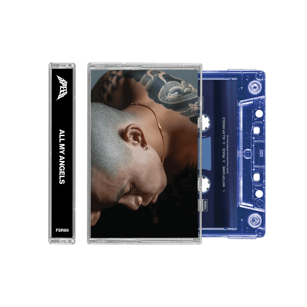 All My Angels Cassette - Clear Blue