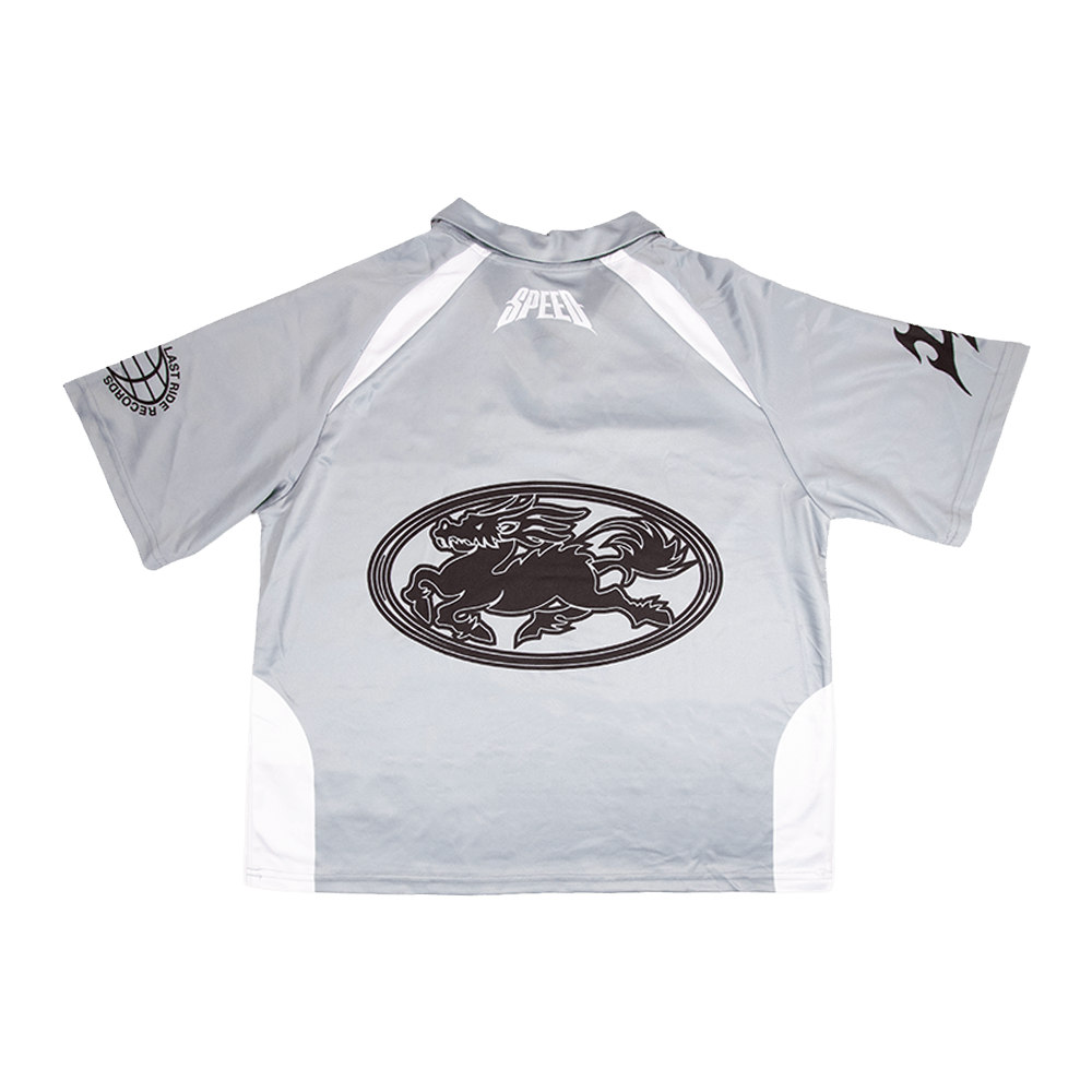 Custom Kirin Football Jersey - Grey