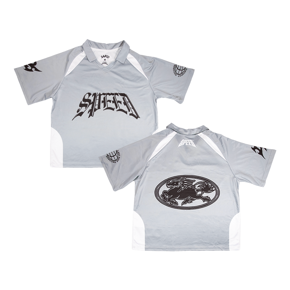 Custom Kirin Football Jersey - Grey